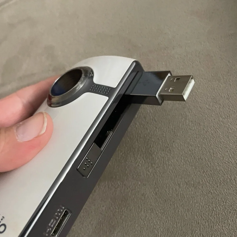 Flip UltraHD White Video Camera